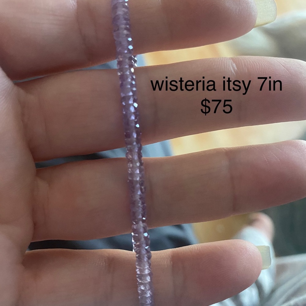 Itsy gemstone bracelet